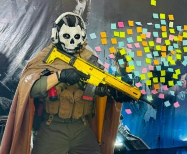 I cosplayed as Ghost at our 6th Anniversary event 🇵🇭