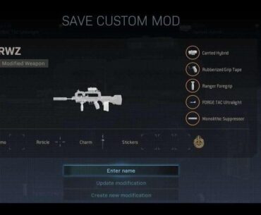 Devs can you please give us the option to save our modifications on our guns (like MW)