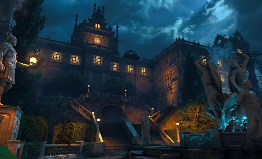 Which map throughout all of zombies has your favorite round change theme?