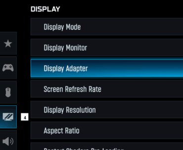 Graphics reset every single time opening the game.