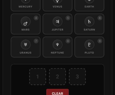 Astra Malorum - Cheat Sheet