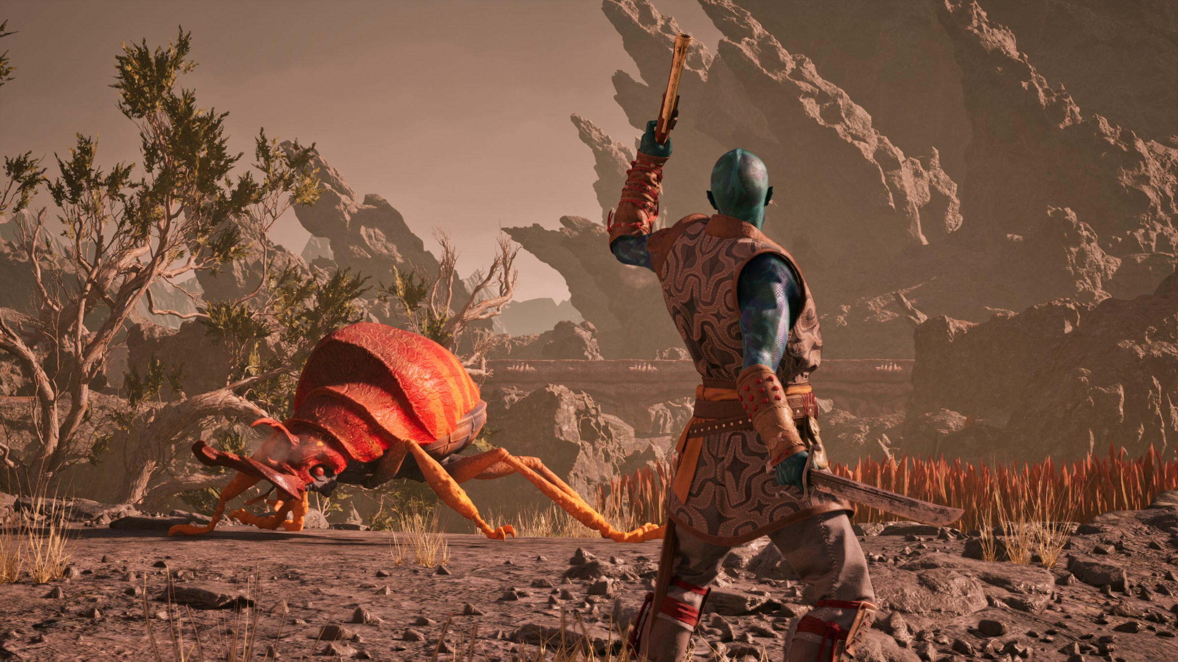 A screenshot from the video game Avowed.