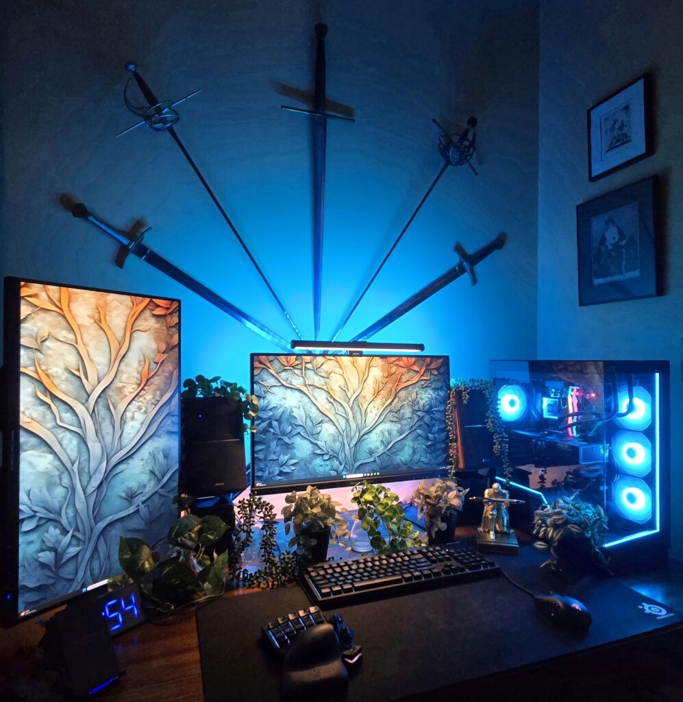 New setup (that isn't just a desk and chair).