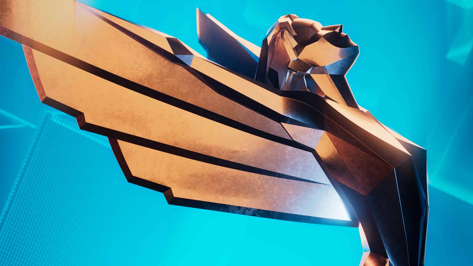 Artwork of The Game Awards trophy for 2025