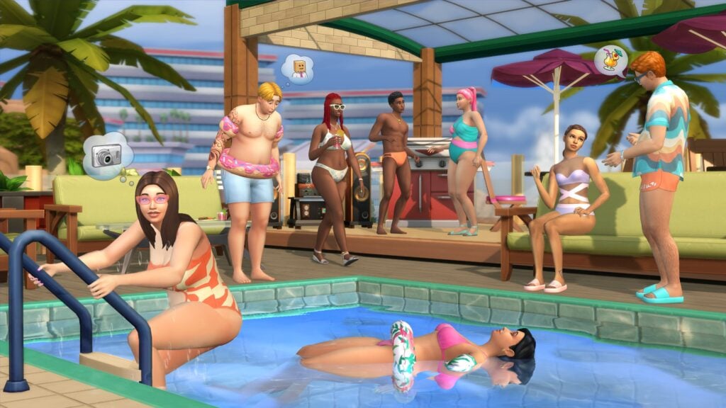 COMMUNITY POLL: The Best Sims 4 Kits as of 2025 54 the sims 4 poolside splash kit screen