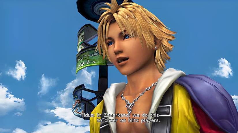 A still image from Final Fantasy 10