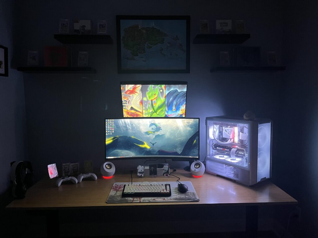 How could one add lighting to floating shelves and conceal wires ?