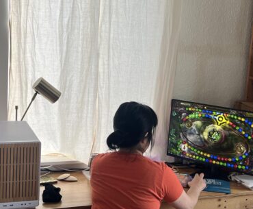 Built a PC for my wife. The graphic card was probably overkill, lol.