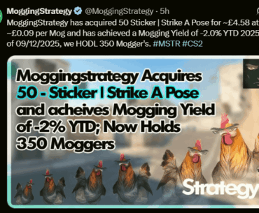 The Moggingstrategy continues 💀