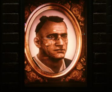 I captured Jackie’s memorial portrait in photo mode and framed it in my Glen Apartment