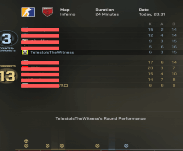 Behold. my 2nd ever game of cs comp as a brand ass new player.