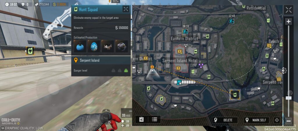 Keep an eye on this contract If you're planning to Extract with Final Heli. If it's not in the map that means you're the only player left.