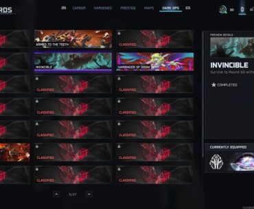 Dark ops challenge