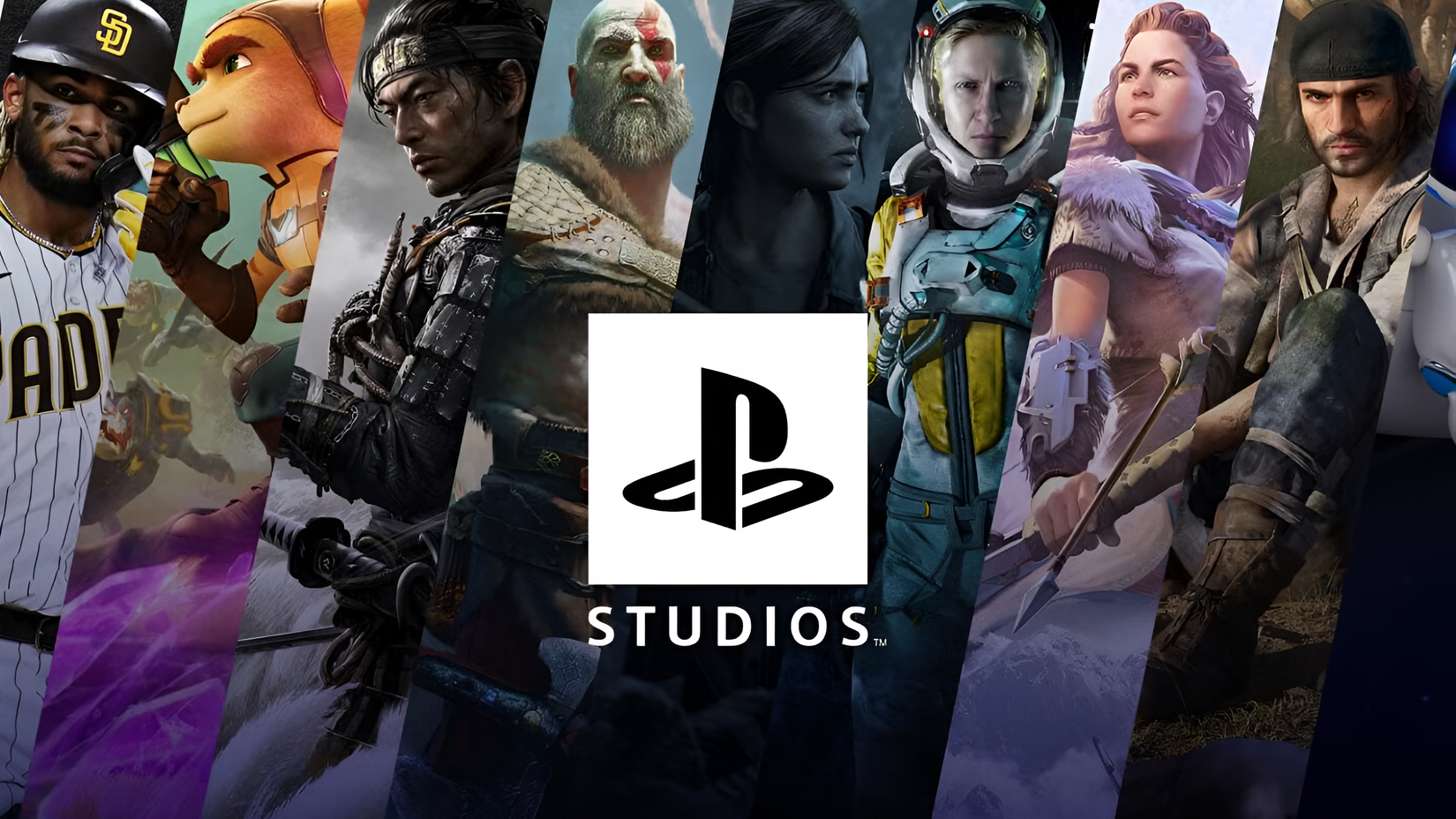 playstation mascots Ratchet, Jin, Kratos, and more