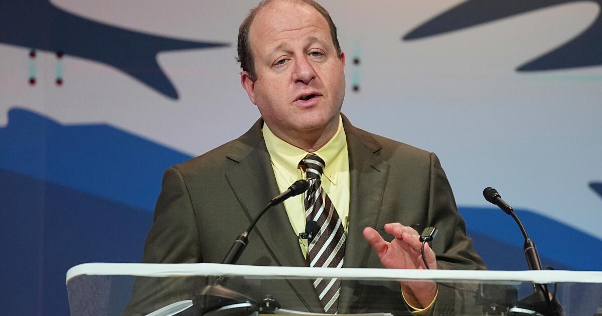 Colorado governor accuses Trump of playing ‘political games’ after disaster request denials Colorado governor accuses Trump of playing 'political games' after disaster request denials