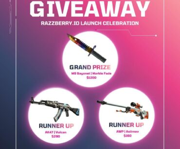 Free skin giveaway (M9 Marble Fade + AK Vulcan + AWP Asiimov)