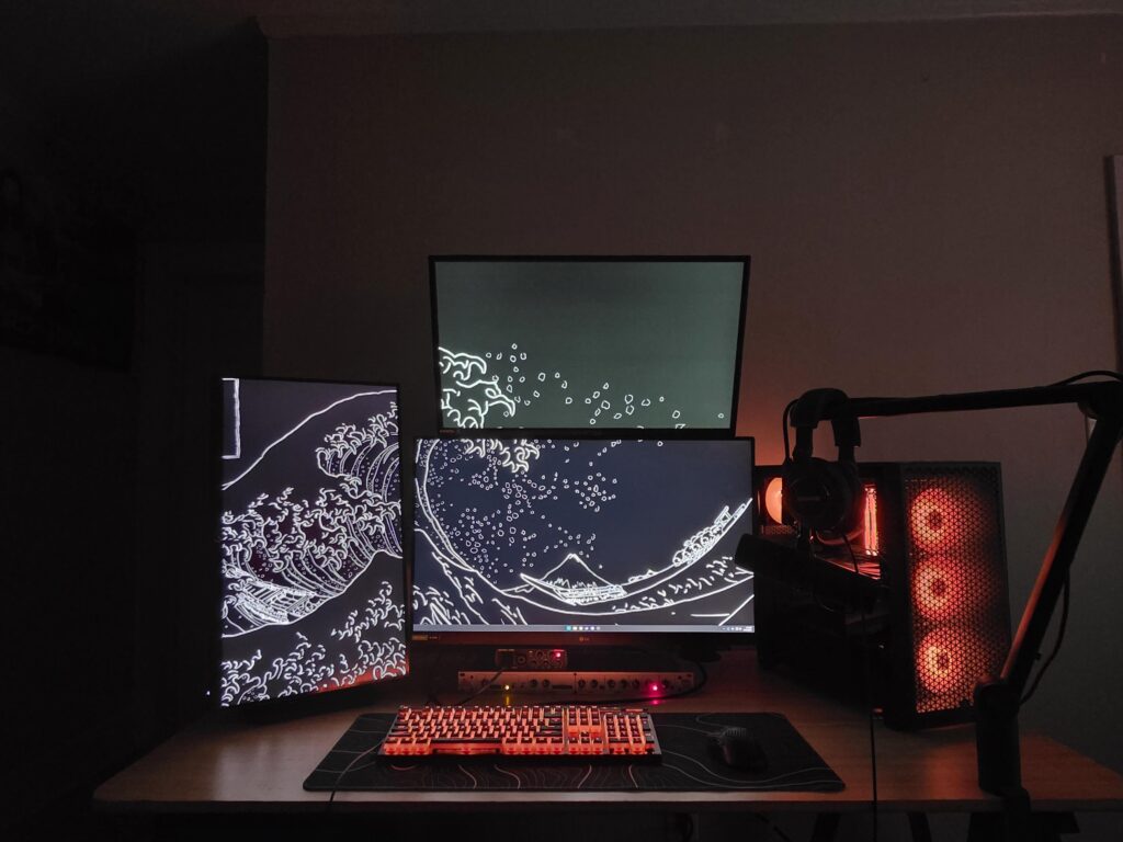 Audio engineers battle station