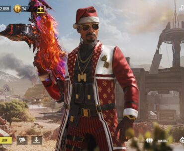 It’s the first of December. I’m following my tradition and using this character skin for the whole Christmas month 🎅 Drop it like it's hot, drop it like it's hot 🔥