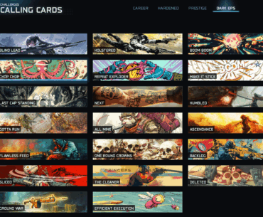 Warzone Dark Ops 100% completed
