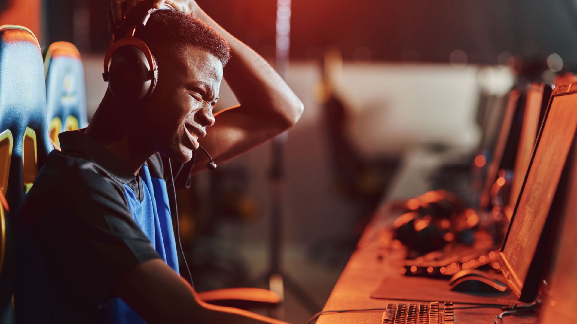 Confused about AMD’s FSR Redstone update? You’re not alone – here’s what it all means for PC gamers Confused looking PC gamer sitting at a gaming desktop PC