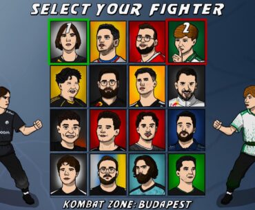 STAGE 3 of Budapest Major Starts Today!! Select your fighter