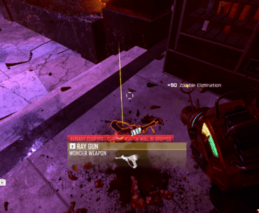 Two ray guns from the vending machine