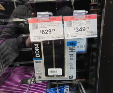 Just stopped by my local microcenter to browse.. unreal