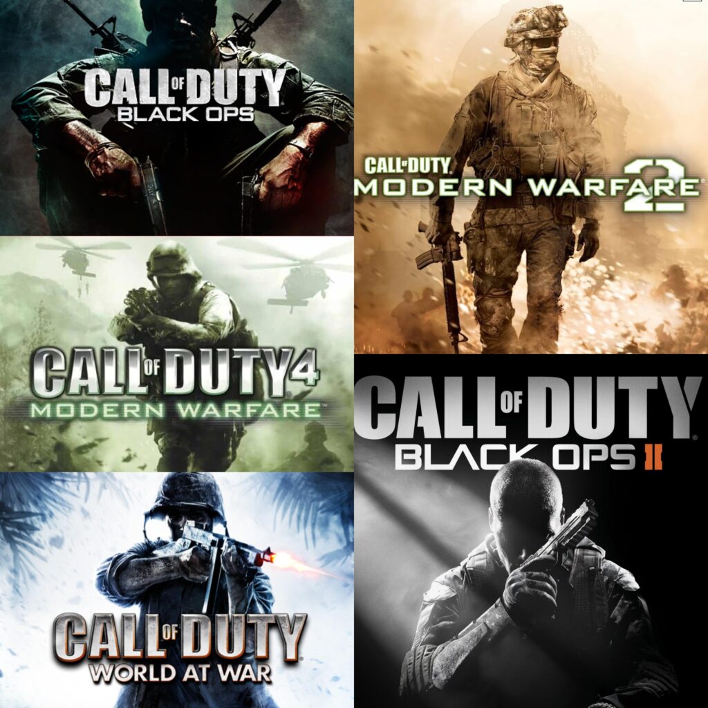 What is the best COD game APART from these 5? [COD]