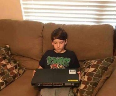 Lil guy got a switch for christmas