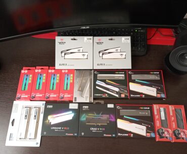 Ram I got really paranoid in July so I bought these to build Pc's for my clients