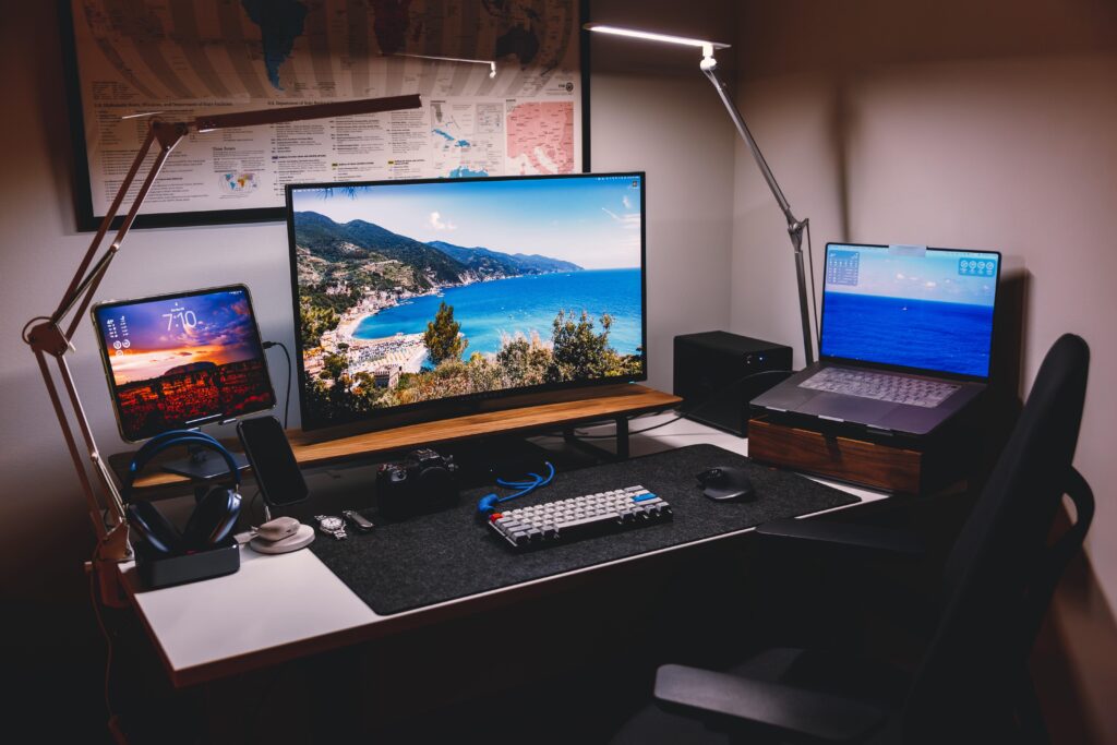 Photographer’s apartment setup!