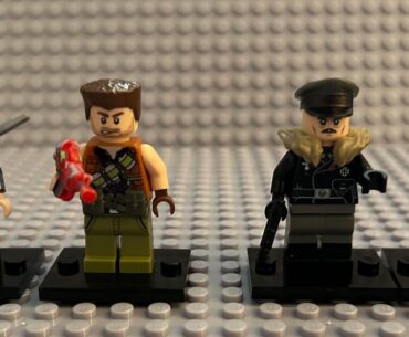 Custom Lego Zombies figures I made