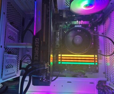 My first gaming PC build on trash/recycle parts. Cost 0$.