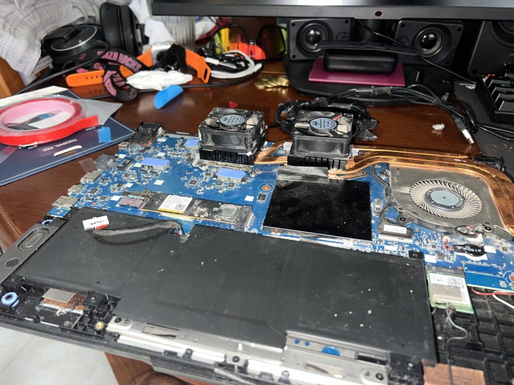 Cooling mod MSI Cyborg A12VF i5 4060 Cooling mod MSI Cyborg A12VF i5 4060