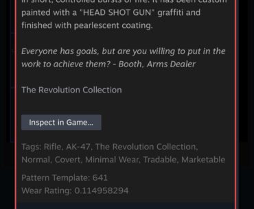 Is it worth it to trade a red AK for a budget knife?