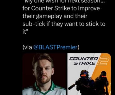 Niko on his wish for next season
