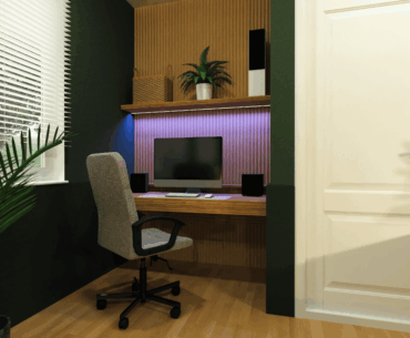 I tried to build this nook in 3d. Do you think I managed to capture the vibes? (Original link in comments)