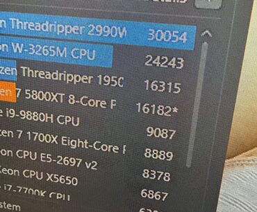 5800xt cinebench r23 score?