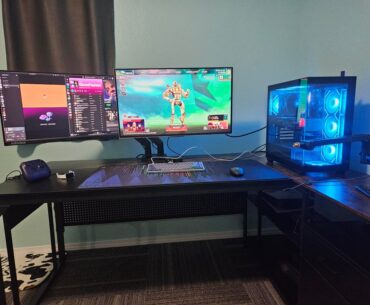 I finally cable managed my setup!