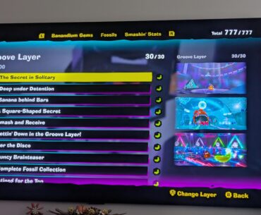 My wife, who insists she is "not a gamer" and only started gaming last year, just 100%'d Donkey Kong Bananza