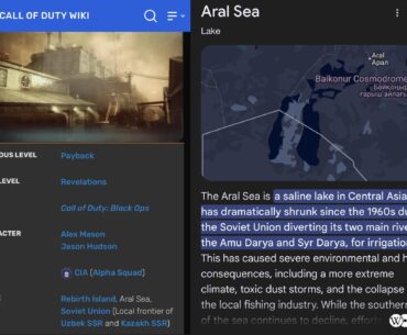 [BO] TIL that the BO1 Rebirth Island is only like 3 hours from the Baikonur Cosmodrome
