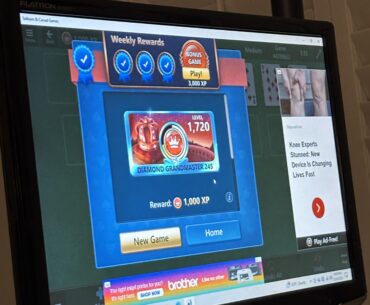 My 94yr old grandma is lvl 1720 Diamond Grandmaster…at FreeCell