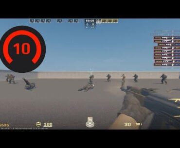 How a FACEIT Level 10 Warms Up