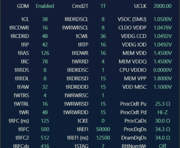 Trying to get 8000mhz cl38 working on a 6400mhz cl30 ram on a 9800x3d