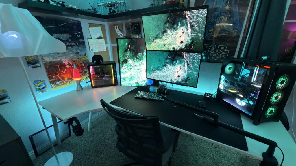 I do a cable management overhaul every year. thought i’d show it off when it’s clean