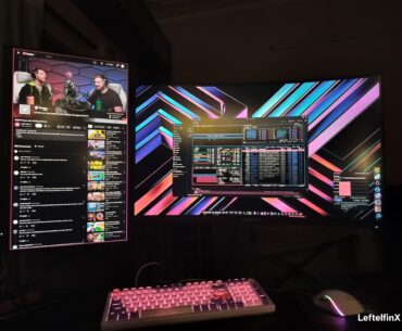 120$ 2nd hand 32 inch panel added super charms to my setup. 😺