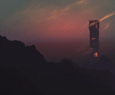Sunset Tower- 3D artwork