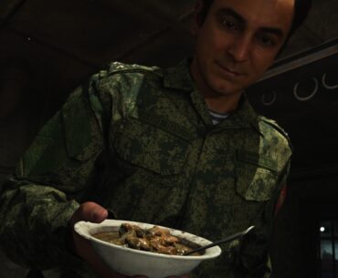 It looks like he's feeding her literal shit.