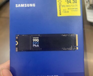 Got a 2TB SSD from Walmart for $64.50