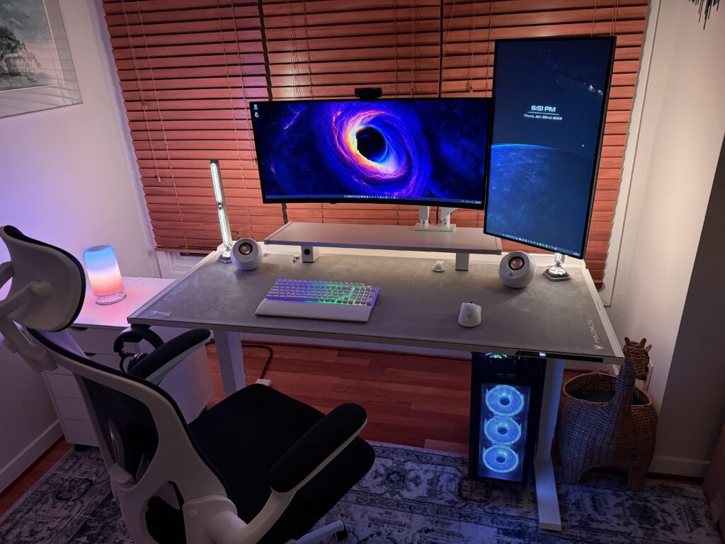 My first battle station